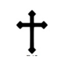 Cross (bold)
